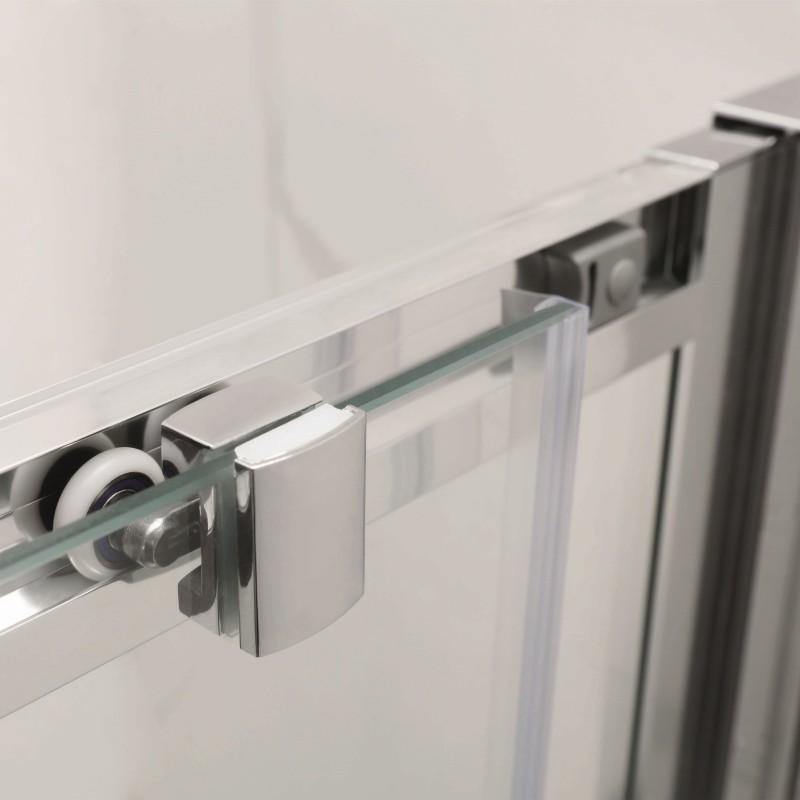 Square Corner Sliding Shower Screen - Acqua Bathrooms