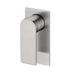 Ikon Ruki Brushed Nickel Wall Mixer - Acqua Bathrooms