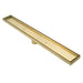 Brushed Gold 900mm Tile Insert Floor Waste - Acqua Bathrooms