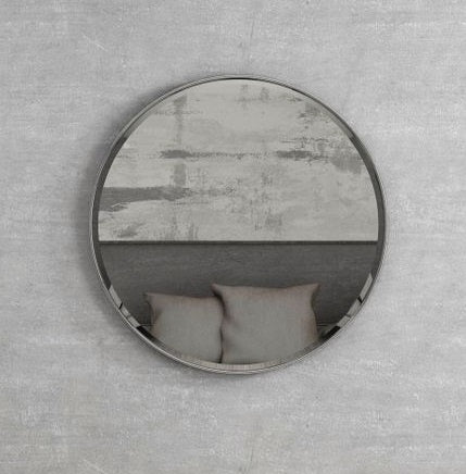 London 700mm Round Chrome Mirror - Acqua Bathrooms