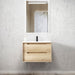 Otti Australia | Byron 750 Natural Oak Wall Hung Vanity / Ceramic Top - Acqua Bathrooms
