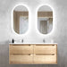 Otti Australia | Byron 1200 Natural Oak Double Wall Hung Vanity / Ceramic Top - Acqua Bathrooms