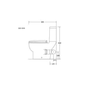 Bella Skew Pan Wall Faced Toilet Suite - Acqua Bathrooms
