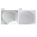 Posh 1700 Matte White Designer Freestanding Bathtub - Acqua Bathrooms