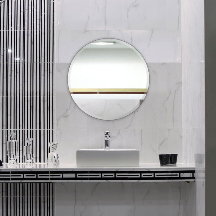 Round Bevel Edge Mirror - Acqua Bathrooms