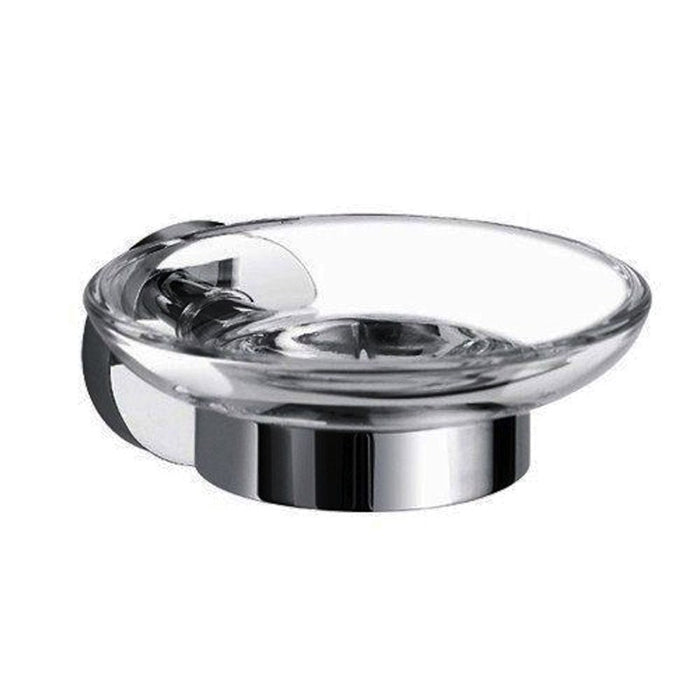 Novara Glass Soap Dish Holder - Acqua Bathrooms