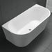 1400 mm Delara Back to Wall Freestanding Bath Tub - Acqua Bathrooms