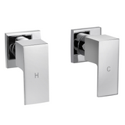 Messina Square Wall Tap Set - Acqua Bathrooms