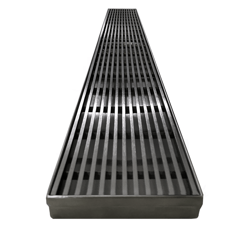 1200 mm Wide Linear Floor Grate No Drain - Acqua Bathrooms