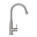 Elle Stainless Steel Pull Out Kitchen Mixer - Acqua Bathrooms