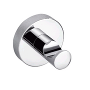 Cesena Chrome Single Robe Hook - Acqua Bathrooms