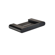 Flores Gunmetal Soap Holder - Acqua Bathrooms