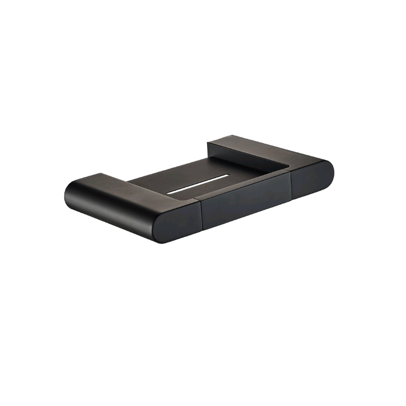 Flores Gunmetal Soap Holder - Acqua Bathrooms