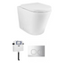 Alzano R&T Rimless In Wall Toilet Suite - Acqua Bathrooms