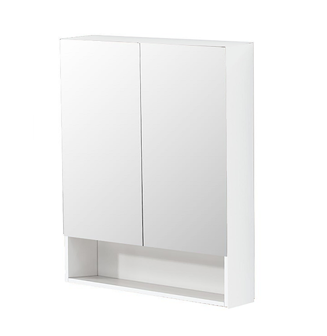 Riva 600 Shaving Cabinet With Undershelf - Acqua Bathrooms