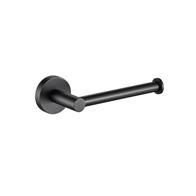 Cesena Black Toilet Roll Holder - Acqua Bathrooms