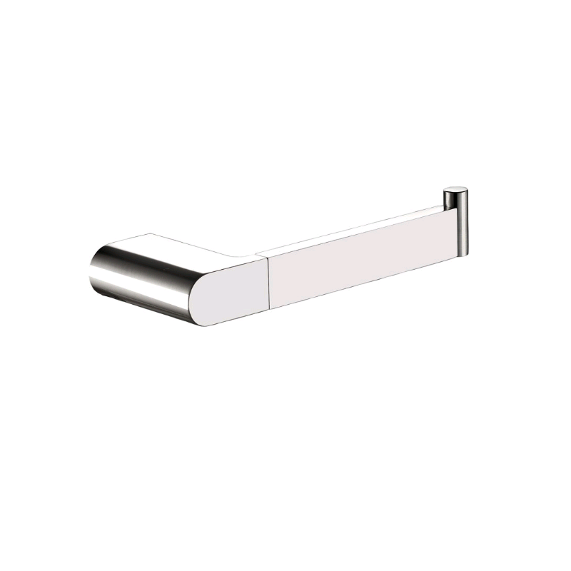Flores Chrome Toilet Roll Holder - Acqua Bathrooms